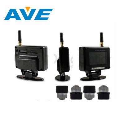 DIY TPMS: AVE Color LCD TPMS for Car+Trailer/ Motorhome/ Camper / 4x4/ AVE-T1008P Tyre Pressure Monitoring System